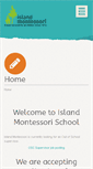Mobile Screenshot of islandmontessori.com